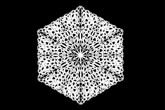 Exploring the Unique Charm of Floral Snowflake: A Digital Art Masterpiece