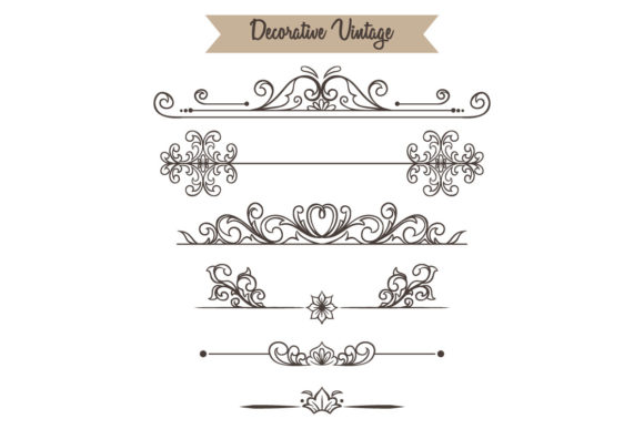 Set of Hand Draw Floral Vintage Ornament: A Comprehensive Review