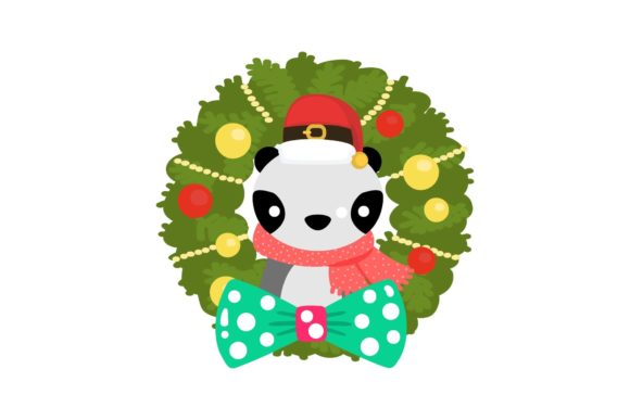The Charm and Utility of Christmas Animals with Floral Wreath Designs