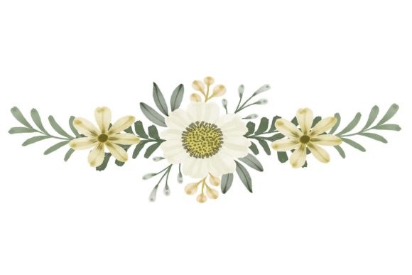 White Floral Watercolor: An Elegant Artistic Resource