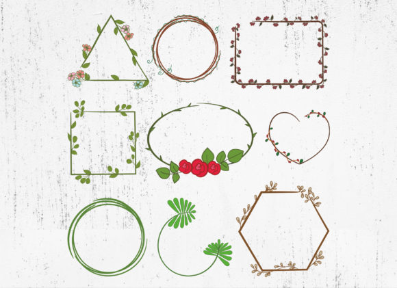 Your Creative Toolkit: The Practical Value of a 9 Floral Frames Bundle SVG
